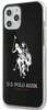 Telefoniümbris U.S POLO USHCP12MTPUHRBK Big Horse Cover, Apple iPhone 12/12 Pro, must