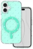 TFO Bubble Dots Mag ümbris, Apple iPhone 16 6,1, roheline