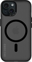Telefoniümbris Decoded Grip MagSafe, Apple iPhone 15, hall/must