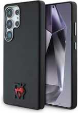 Telefoniümbris DKNY Leather Heart of NY, Samsung Galaxy S25 Ultra, must