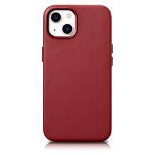 iCarer Leather ümbris, Apple iPhone 14 Plus, punane