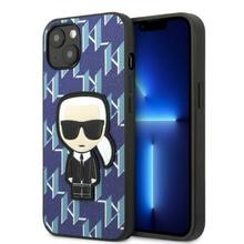 Telefoniümbris Karl Lagerfeld KLHCP13SPMNIKBL Monogram Ikonik Patch, Apple iPhone 13 Mini, sinine