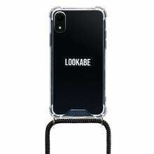 Telefoniümbris Lookabe Necklace iPhone Xr gold black loo004