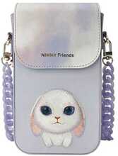 Nimmy Big Eyed Pet 2.0 Rabbit telefoniümbris, lilla/purple