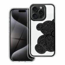 TEDDY Meškorio ümbris, Apple iPhone 16, must