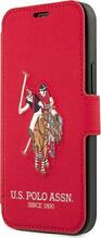 Telefoniümbris U.S. Polo Assn. USFLBKP12LPUGFLRE, Apple iPhone 12 Pro Max, punane