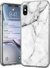 Wozinsky Marble TPU ümbris, Xiaomi Redmi 10X 4G/Xiaomi Redmi Note 9, valge