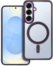 Telefoniümbris COLOR EDGE MAG COVER, Samsung Galaxy S25, deep purple