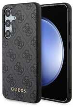 Telefoniümbris Guess GUHCS24SG4GFGR 4G Metal Gold Logo, Samsung Galaxy S24, must