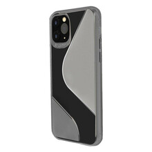 Telefoniümbris S-Case Flexible TPU, Huawei P40 Lite E, must