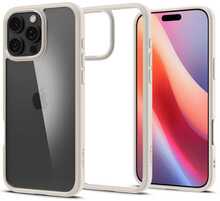 Telefoniümbris Spigen Ultra Hybrid ACS08127, Apple iPhone 16 Pro, titanium