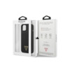 Telefoniümbris Guess GUHCP13SSLTGK Silicone Triangle, Apple iPhone 13 mini, must