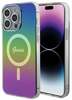 Telefoniümbris Guess IML Iridescent MagSafe GUHMP15LHITSK, Apple iPhone 15 Pro, must/rainbow