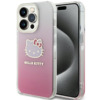 Telefoniümbris Hello Kitty IML Gradient Electrop Kitty Head HKHCP14XHDGKEP, Apple iPhone 14 Pro Max, roosa