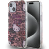 Hello Kitty IML Tags Graffiti ümbris HKHCP15SHDGPTP, Apple iPhone 13/14/15, roosa