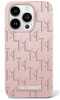 Telefoniümbris Karl Lagerfeld Hot Stamp MagSafe KLHMP16LPKHPORPP, Apple iPhone 16 Pro, roosa