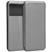 Beline Magnetic Book Case, Xiaomi Poco M5, steel