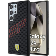 Telefoniümbris Ferrari Big SF Perforated FEHCS24LPINK, Samsung Galaxy S24 Ultra, must