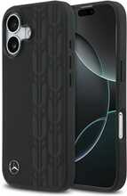 Telefoniümbris Mercedes Leather Laurel Leaves MagSafe, Apple iPhone 17, must