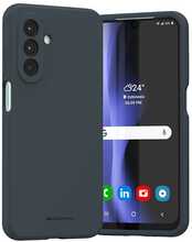 Telefoniümbris Mercury Silicone Case, Samsung Galaxy A26, tumesinine