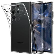 Telefoniümbris Spigen Liquid Crystal, Samsung Galaxy S23 Ultra, läbipaistev