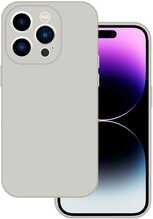 Tel Protect silikoonümbris Premium, Apple iPhone 15 Plus, titanium