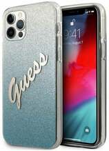 Telefoniümbris Guess GUHCP12LPCUGLSBL, Apple iPhone 12 Pro Max, sinine/läbipaistev
