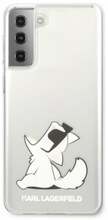Telefoniümbris Karl Lagerfeld KLHCS21MCFNRC, Samsung Galaxy S21 Plus, läbipaistev