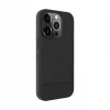 Telefoniümbris Evelatus Plastic Leather Magsafe Back Cover, Apple iPhone 15 Pro Max, must