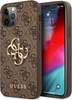 Telefoniümbris Guess GUHCP12M4GMGBR 4G Metal Logo, Apple iPhone 12/12 Pro, pruun