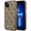 Telefoniümbris Guess GUHCP14MHG4SHW 4G Vintage Gold Logo, iPhone 14 Plus / 15 Plus 6.7, pruun