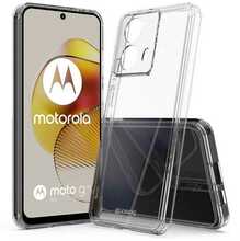 Telefoniümbris Crong Crystal Shield Cover, Motorola Moto G73, läbipaistev