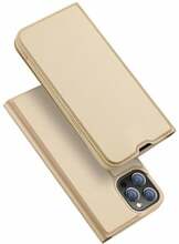 Kaaned Dux Ducis Skin Pro Book Case, Apple iPhone 13 Pro Max, kuldne