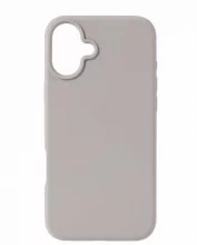 Evelatus Soft Touch silikoonümbris, Samsung Galaxy A55 Premium, hõbedane