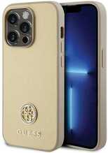 Telefoniümbris Guess Strass Metal Logo GUHCP15LPS4DGPD, Apple iPhone 15 Pro, kuldne