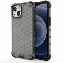 Telefoniümbris Hurtel Honeycomb armor, Apple iPhone 13 mini, must