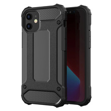 Telefoniümbris Hybrid Armor Tough Rugged, Apple iPhone 12 Pro Max, must