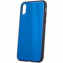 Telefoniümbris Mocco Aurora Glass Back Case, Samsung Galaxy S21, sinine
