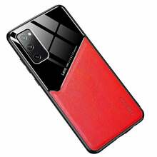 Telefoniümbris Mocco Lens Leather Back Case, Apple iPhone 12, punane
