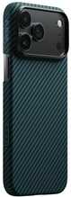 Pitaka Ultra-Slim MagSafe ümbris, Apple iPhone 17 Pro Max, must/sinine