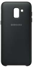 Telefoniümbris Samsung Dual Layer Case EF-PJ600CBEGWW, Samsung Galaxy J6, must