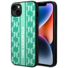 Telefoniümbris Karl Lagerfeld Monogram Stripe KLHCP14MPGKLSKN, iPhone 14 Plus 6.7, roheline