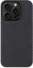 Telefoniümbris Tactical MagForce Aramid, Apple iPhone 15 Pro, must