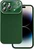 TopTel Soft Silicone Lens ümbris, Apple iPhone 14 Pro, roheline