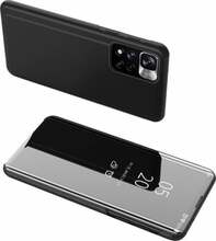 Telefoniümbris Hurtel Clear View Case, Oppo A76/Oppo A36/Realme 9i, must