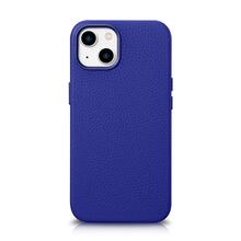Telefoniümbris iCarer Litchi Premium Leather WMI14220711-DB, Apple iPhone 14 Plus, sinine