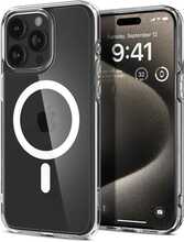 Telefoniümbris Spigen Ultra Hybrid MagFit, Apple iPhone 15 Pro Max, valge