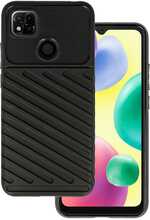 Thunder TPU ümbris, Xiaomi Redmi 10A, must, Topt
