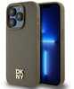 Telefoniümbris DKNY Leather Pattern Metal Logo MagSafe DKHMP15XPSHRPSW, Apple iPhone 15 Pro Max, pruun