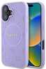 Telefoniümbris Guess Saffiano Peony Stamp GUHMP16SPSAPSMEU, Apple iPhone 16, violetne